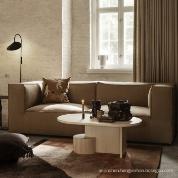 Modern design Catena Sofa living room sofa sets sectional sofa lounge bench settee loveseat cotton linen fabric